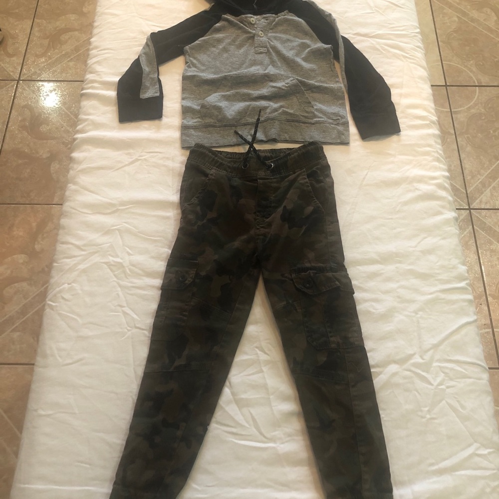 Boy outfit hoodie and pants